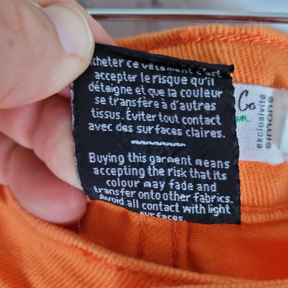 TWIK | high waist rolled hem denim jean shorts - Picture 7 of 8